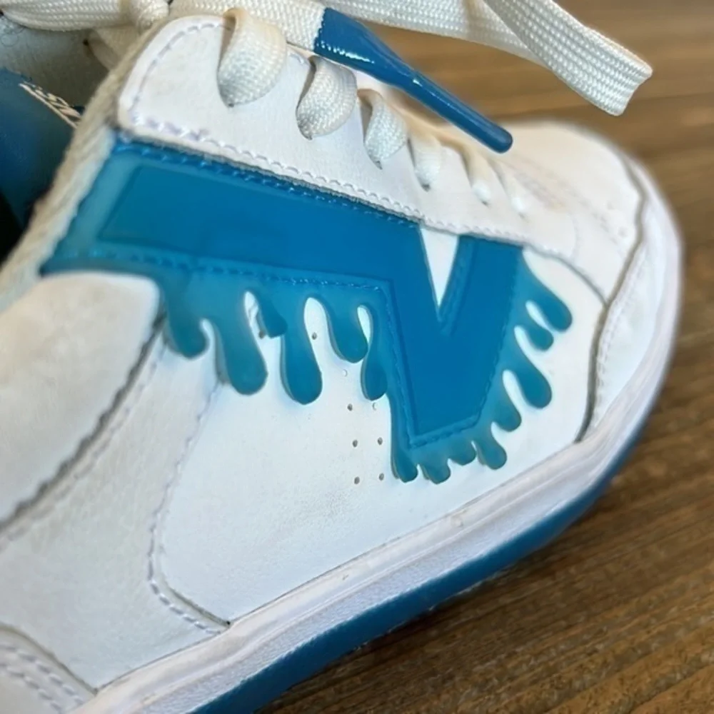 Lowland CC 'Drip Vans Slushie White Blue Size 10'